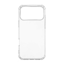 Gigapack Szilikon telefonvédő (ütésállóság, légpárnás sarok) ÁTLÁTSZÓ Apple iPhone 17 Pro tok és táska