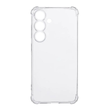 Gigapack Szilikon telefonvédő (ütésállóság, légpárnás sarok) ÁTLÁTSZÓ Samsung Galaxy S25 (SM-S931) tok és táska