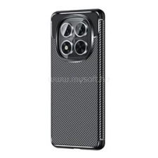Gigapack Szilikon telefonvédő (ütésállóság, légpárnás sarok, karbon minta) FEKETE (GP-166759) tok és táska