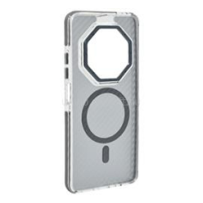 Gigapack Szilikon telefonvédő (ütésállóság, légpárnás sarok, karbon minta, wireless, MagSafe) SÖTÉTSZÜRKE (GP-176078) tok és táska