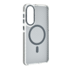 Gigapack Szilikon telefonvédő (ütésállóság, légpárnás sarok, karbon minta, wireless, MagSafe) SÖTÉTSZÜRKE Samsung Galaxy S25 Edge (SM-S937)