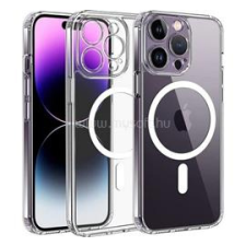 Gigapack Szilikon telefonvédő (ütésállóság, légpárnás sarok, MagSafe) ÁTLÁTSZÓ (GP-163926) tok és táska