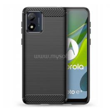 Gigapack Szilikon telefonvédő (ütésállóság, légpárnás sarok, szálcsiszolt, karbon minta) FEKETE (GP-136239) tok és táska