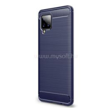 Gigapack Szilikon telefonvédő (ütésállóság, légpárnás sarok, szálcsiszolt, karbon minta) SÖTÉTKÉK (GP-102429) tok és táska