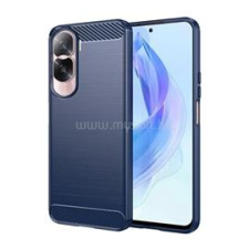 Gigapack Szilikon telefonvédő (ütésállóság, légpárnás sarok, szálcsiszolt, karbon minta) SÖTÉTKÉK (GP-146775) tok és táska