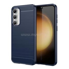 Gigapack Szilikon telefonvédő (ütésállóság, légpárnás sarok, szálcsiszolt, karbon minta) SÖTÉTKÉK (GP-148402) tok és táska