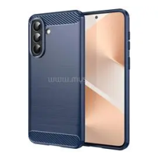 Gigapack Szilikon telefonvédő (ütésállóság, légpárnás sarok, szálcsiszolt, karbon minta) SÖTÉTKÉK (GP-182907) tok és táska