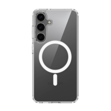 Gigapack Szilikon telefonvédő (ütésállóság, MagSafe) ÁTLÁTSZÓ Samsung Galaxy S25 Plus (SM-S936) tok és táska