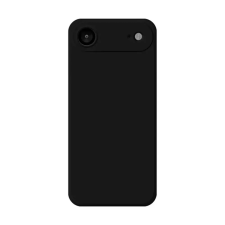 Gigapack Szilikon tok mikrofiber belső matt prémium iPhone Air fekete GP-191415 tok és táska