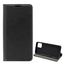 Gigapack Tok álló, b?r hatású (flip, oldalra nyíló, asztali tartó) fekete gp-138659 mobiltelefon kellék