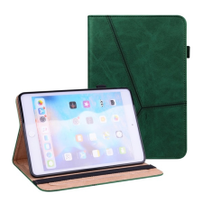 Gigapack Tok álló, bőr hatású (aktív flip, oldalra nyíló, asztali tartó funkció, bankkártya tartó, koptatott bőrhatás) SÖTÉTZÖLD Apple IPAD mini 6 (2021) tablet tok