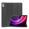 Gigapack Tok álló, bőr hatású (aktív FLIP, oldalra nyíló, TRIFOLD asztali tartó funkció) FEKETE Lenovo Tab P11 Gen2 (TB350)