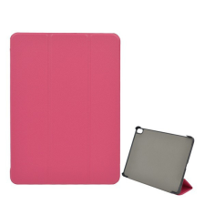 Gigapack Tok álló, bőr hatású (aktív FLIP, oldalra nyíló, TRIFOLD asztali tartó funkció) MAGENTA [Apple IPAD Pro 11 (2018)] tablet tok