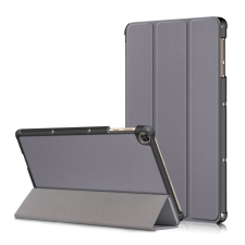 Gigapack Tok álló, bőr hatású (aktív FLIP, oldalra nyíló, TRIFOLD asztali tartó funkció) SZÜRKE Huawei MatePad T10s WIFI (AGS3-W09), Huawei MatePad T10s LTE (AGS3-L09), Huawei MatePad T10 LTE (AGR-L tablet tok