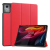 Gigapack Tok álló, bőr hatású (aktív FLIP, oldalra nyíló, TRIFOLD, asztali tartó) PIROS Lenovo Tab K11 Plus (TB352)