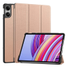 Gigapack Tok álló, bőr hatású (aktív FLIP, oldalra nyíló, TRIFOLD, asztali tartó) ROZÉARANY Xiaomi Redmi Pad Pro " csomagolás" (GP-159640) (GP-159640)