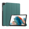 Gigapack Tok álló, bőr hatású (aktív FLIP, oldalra nyíló, TRIFOLD, asztali tartó) SÖTÉTZÖLD Samsung Galaxy Tab A9 LTE (SM-X115) / Galaxy Tab A9 WIFI (SM-X110) " csomagolás" (GP-150671) (GP-150671)