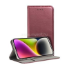 Gigapack Tok álló, bőr hatású (FLIP, oldalra nyíló, asztali tartó) BURGUNDY (GP-155710)