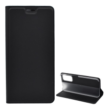Gigapack Tok álló, bőr hatású (FLIP, oldalra nyíló, asztali tartó funkció) FEKETE Xiaomi Redmi Note 11 4G (Redmi Note 11S) tok és táska