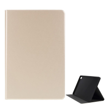 Gigapack Tok álló, bőr hatású (FLIP, oldalra nyíló, asztali tartó funkció, prémium) ARANY [Huawei MediaPad M6 10.8 LTE] (5996457899012) tablet tok