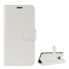 Gigapack Tok álló, bőr hatású (FLIP, oldalra nyíló, asztali tartó funkció, prémium) FEHÉR Huawei Mate 20 Pro
