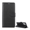 Gigapack Tok álló, bőr hatású (FLIP, oldalra nyíló, asztali tartó funkció, prémium) FEKETE [Huawei P30 Pro] (5996457851959)