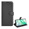 Gigapack Tok álló, bőr hatású (FLIP, oldalra nyíló, asztali tartó funkció, prémium) FEKETE Realme C33