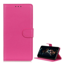 Gigapack Tok álló, bőr hatású (flip, oldalra nyíló, asztali tartó funkció, prémium) rózsaszín gp-90216 tok és táska