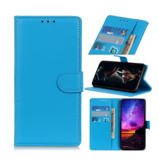 Gigapack Tok álló, bőr hatású (FLIP, oldalra nyíló, asztali tartó funkció, prémium) VILÁGOSKÉK Samsung Galaxy Note 10 (SM-N970F) tok és táska