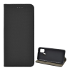 Gigapack Tok álló, bőr hatású (FLIP, oldalra nyíló, asztali tartó funkció, rombusz minta) FEKETE [Samsung Galaxy A21s (SM-A217F)] (5996457982530)