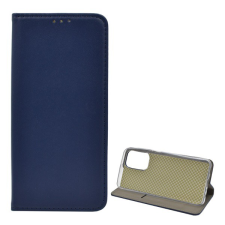 Gigapack Tok álló, bőr hatású (FLIP, oldalra nyíló, asztali tartó funkció) SÖTÉTKÉK [Samsung Galaxy M23 (SM-M236)] (5996591211817) tok és táska