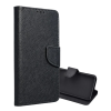 Gigapack Tok álló, bőr hatású (FLIP, oldalra nyíló, asztali tartó, kártyazseb, textil hatás) FEKETE Samsung Galaxy A26 5G (SM-A266)