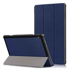 Gigapack Tok álló, bőr hatású (FLIP, oldalra nyíló, TRIFOLD, asztali tartó) SÖTÉTKÉK (Honor Pad X8) (GP-143451) tablet tok