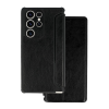 Gigapack Tok álló, bőr hatású (FLIP, oldalra nyíló, ütésállóság, légpárnás sarok, kameravédő) FEKETE Samsung Galaxy S25 Ultra (SM-S938) " csomagolás" (GP-167855) (GP-167855)