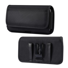 Gigapack tok fekvő, textil (univerzális, övre fűzhető, tépőzáras, 4.7" méret) fekete mobiltelefon kellék