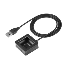 Gigapack Töltőkábel USB (mágneses, 100cm) FEKETE Fitbit Blaze kábel és adapter