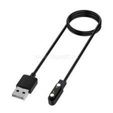 Gigapack Töltőkábel USB (mágneses, 60cm) FEKETE (GP-160659) mobiltelefon kellék