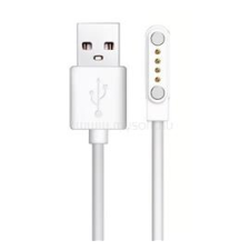 Gigapack Töltőkábel USB (mágneses, 60cm, Gondosóra kompatibilis) FEHÉR (GP-175743) mobiltelefon kellék
