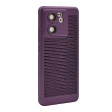 Gigapack Xiaomi 13T Pro műanyag telefonvédő (légáteresztő, lyukacsos, kameravédő) lila tok és táska