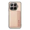 Gigapack Xiaomi 17T Pro GIGAPACK Szilikon telefonvédő ütésállóság, karbon minta, BÉZS (GP-193331)