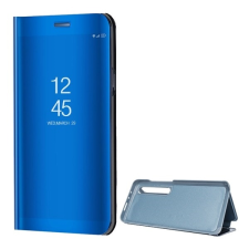 Gigapack Xiaomi MI 10 Pro 5G tok álló (aktív Flip, asztali tartó funkció, tükrös felület, Mirror View Case) kék tok és táska
