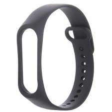 Gigapack Xiaomi MI Band 3 szilikon pótszíj fekete (GP-138836) (GP-138836) okosóra kellék