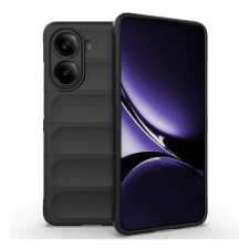 Gigapack Xiaomi Poco X7 Pro szilikon telefonvédő (ütésállóság, kameravédő, 3d) fekete tok és táska