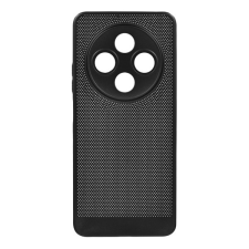 Gigapack Xiaomi Redmi 14C 4G műanyag telefonvédő (légáteresztő, lyukacsos, kameravédő) fekete tok és táska