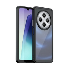 Gigapack Xiaomi Redmi 14C 4G szilikon telefonvédő (ütésállóság, átlátszó hátlap) fekete tok és táska