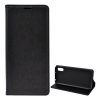 Gigapack Xiaomi Redmi 9A (Redmi 9 AT) tok álló, bőr hatású (Flip, oldalra nyíló, asztali tartó funkció) fekete