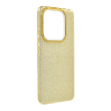 Gigapack Xiaomi Redmi Note 14 5G szilikon telefonvédő (műanyag belső, csillogó hátlap) arany tok és táska