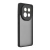 Gigapack Xiaomi Redmi Note 14 Pro 4G szilikon telefonvédő (ütésállóság, akril hátlap, kameravédő) fekete