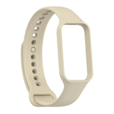 Gigapack Xiaomi Redmi Smart Band 2  pótszíj (egyedi méret, szilikon) bézs okosóra kellék