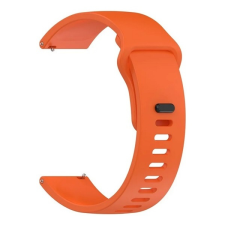 Gigapack Xiaomi Redmi Watch 5 Lite pótszíj (egyedi méret, szilikon) narancssárga okosóra kellék